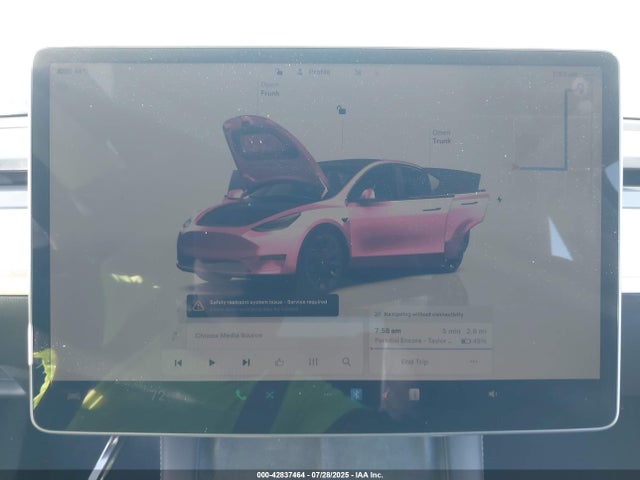 7SAYGDEE8NA017647 Tesla Model Y