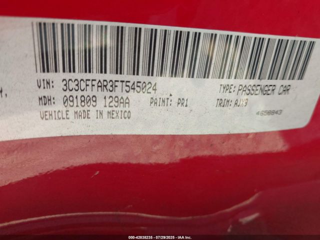 2015 FIAT 500 3C3CFFAR3FT545024 Photo 8