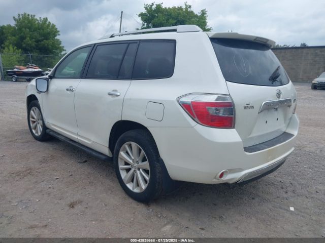 2008 TOYOTA HIGHLANDER HYBRID JTEEW44A382014324 Photo 2