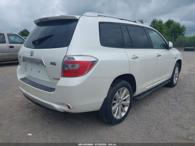 2008 TOYOTA HIGHLANDER HYBRID JTEEW44A382014324 Photo 3