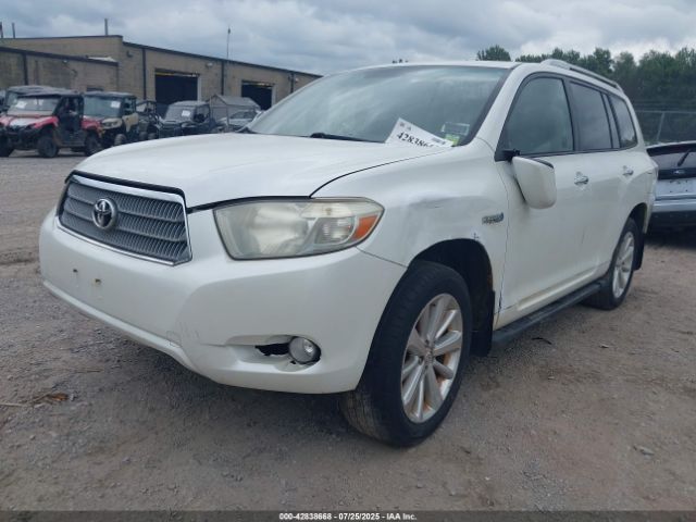 2008 TOYOTA HIGHLANDER HYBRID JTEEW44A382014324 Photo 5