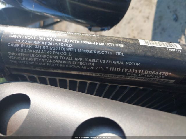 2020 HARLEY-DAVIDSON FXBB 1HD1YJJ11LB064470 Photo 9