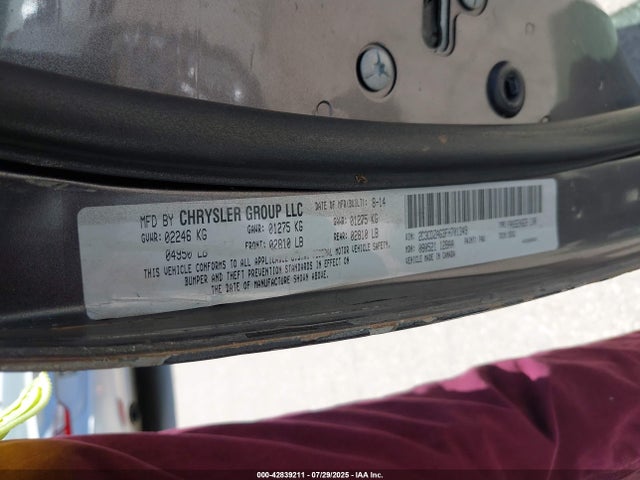 Dodge 2015 2015 2C3CDZAG3FH701349 Image 9