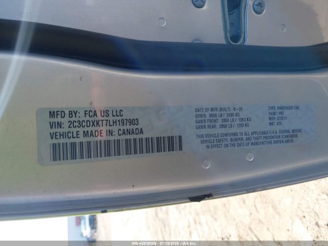 2020 DODGE CHARGER 2C3CDXKT7LH197903 Photo 8
