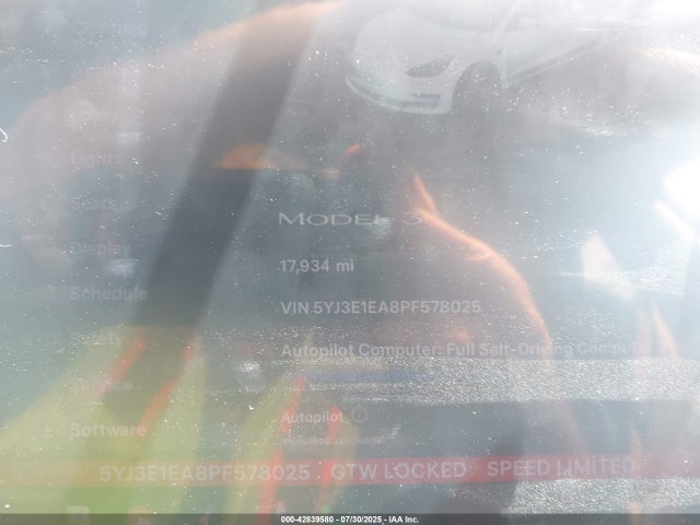 2023 TESLA MODEL 3 5YJ3E1EA8PF578025 Photo 6