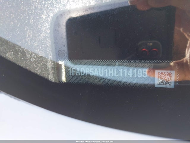 1FADP5AU1HL114195 Ford 2.0l atk ivct hev
