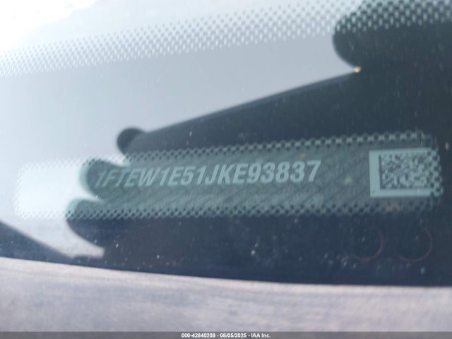 Ford 5.0l 4v 2018 1FTEW1E51JKE93837 Image 9