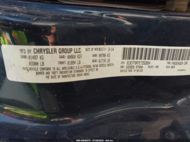 2014 FIAT 500 3C3CFFBR7ET252854 Photo 8