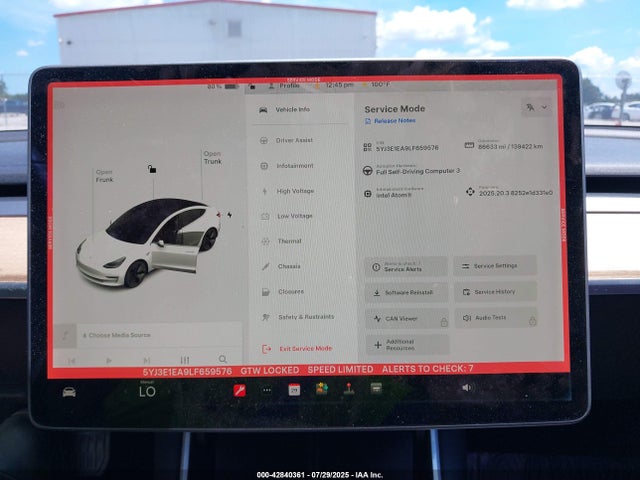 2020 TESLA MODEL 3 5YJ3E1EA9LF659576 Photo 6