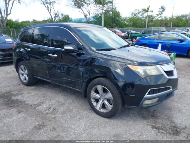 2012 Acura Mdx Technology Package მანქანა იყიდება აუქციონზე, vin: 2HNYD2H36CH539749, აუქციონის ნომერი: 42840454