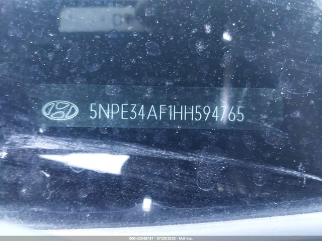 Hyundai Sonata 2017 5NPE34AF1HH594765 Image 9