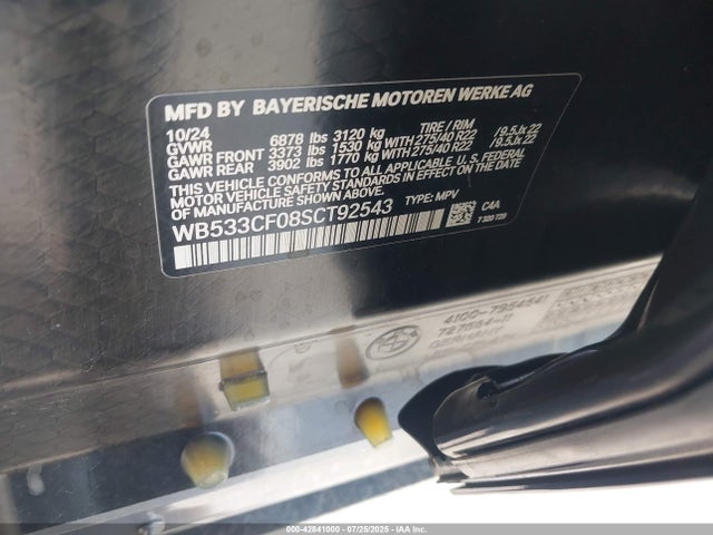 WB533CF08SCT92543 BMW 2025