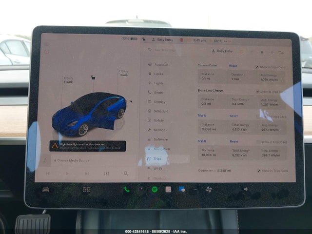 Tesla MODEL 3 2022 5YJ3E1EB1NF195730 Image 7