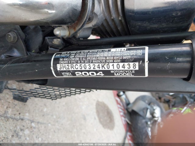 2004 HONDA VT750 JH2RC50324K010438 Photo 9