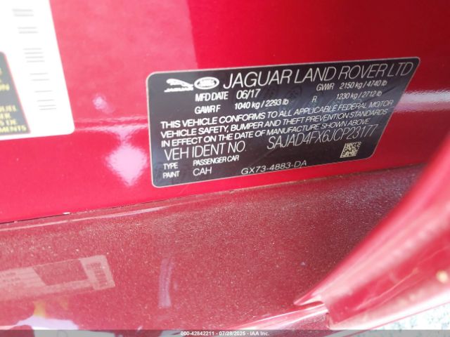 2018 JAGUAR XE SAJAD4FX6JCP23177 Photo 8