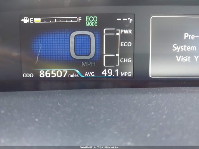 JTDKARFU0H3037421 Toyota 2zr-fxe,1nm