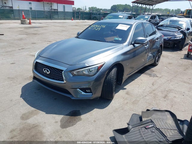 Продаж на аукціоні авто 2018 Infiniti Q50 3.0t Luxe, vin: JN1EV7AR2JM434835, номер лоту: 42842246