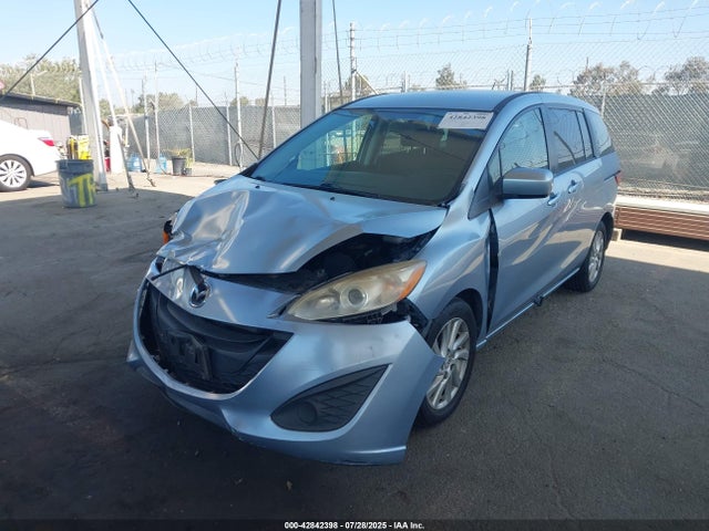 2012 Mazda Mazda5 Sport მანქანა იყიდება აუქციონზე, vin: JM1CW2BL1C0112082, აუქციონის ნომერი: 42842398