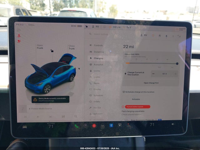 7SAYGAEE8NF366440 Tesla Model Y