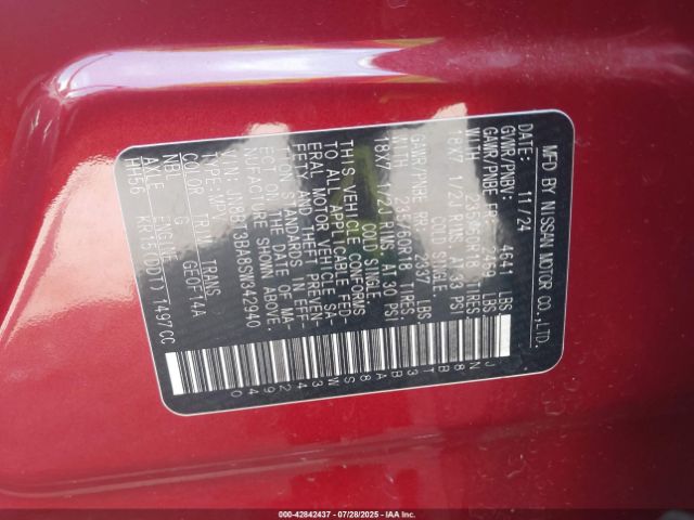 2025 NISSAN ROGUE JN8BT3BA8SW342940 Photo 8