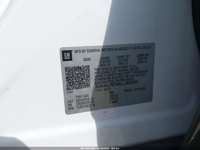 GMC ltg 2020 3GKALPEX8LL263665 Image 9