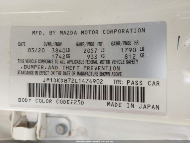 2020 MAZDA CX-3 JM1DKDB72L1474902 Photo 8