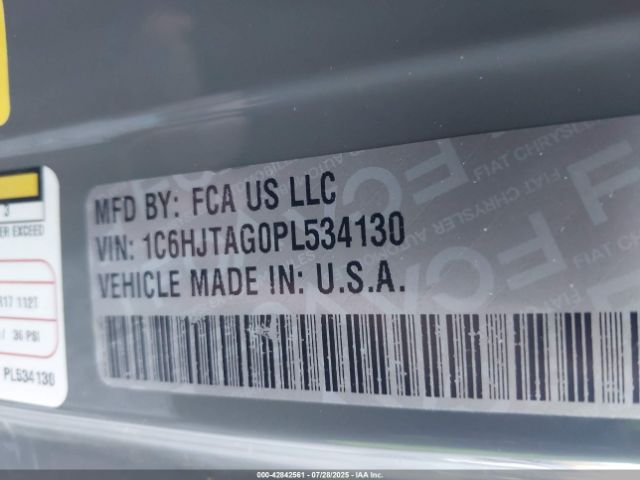 2023 JEEP GLADIATOR 1C6HJTAG0PL534130 Photo 8