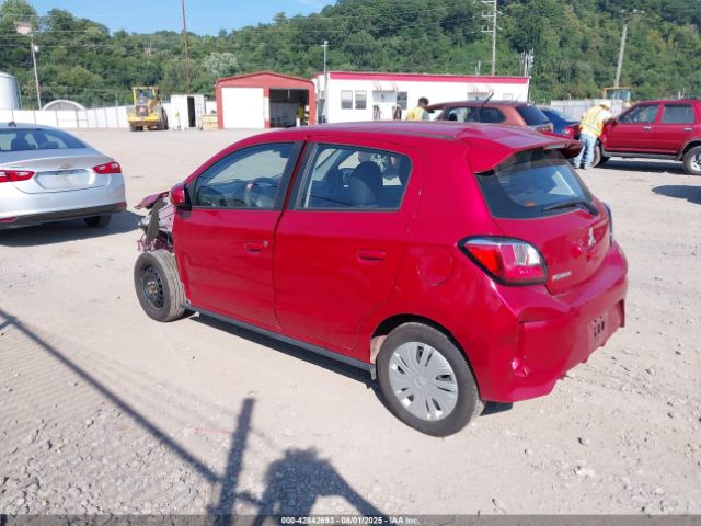 2021 MITSUBISHI MIRAGE ML32AUHJ9MH010207 Photo 2
