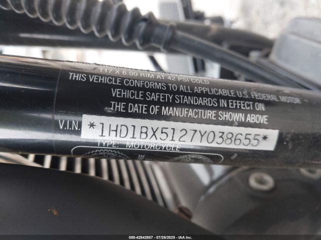 2007 HARLEY-DAVIDSON FLSTF 1HD1BX5127Y038655 Photo 9