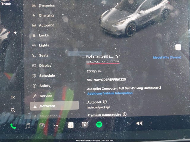 2023 TESLA MODEL Y 7SAYGDEF5PF591220 Photo 6