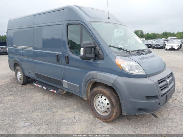 2018 Ram Promaster 2500 High Roof 159 Wb მანქანა იყიდება აუქციონზე, vin: 3C6TRVDG1JE159102, აუქციონის ნომერი: 42842903