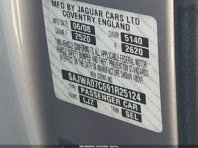 2009 JAGUAR XF SAJWA07C691R25124 Photo 8