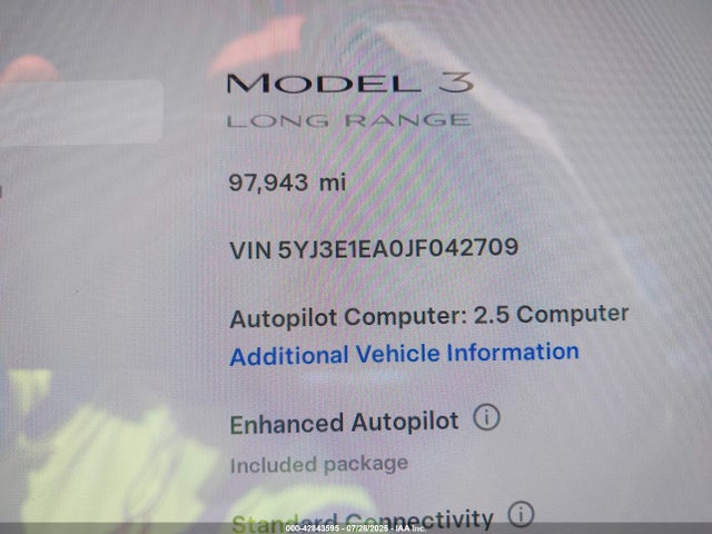 2018 TESLA MODEL 3 5YJ3E1EA0JF042709 Photo 6