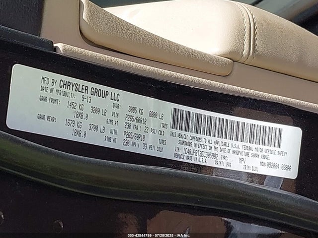Jeep Grand Cherokee 2014 1C4RJFBT3EC305982 Image 9