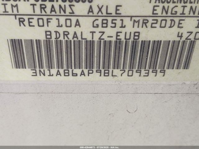 2011 NISSAN SENTRA 3N1AB6AP9BL709399 Photo 8