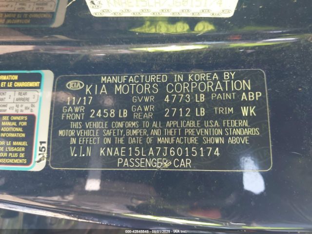 2018 KIA STINGER KNAE15LA7J6015174 Photo 8