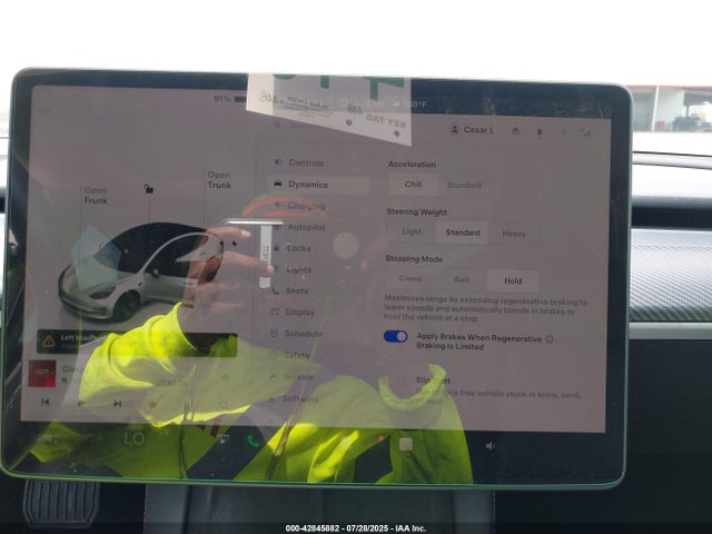 5YJ3E1EA9PF430613 Tesla MODEL 3