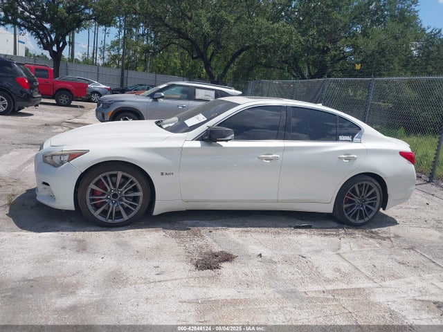 2017 Infiniti Q50 3.0t Red Sport 400 მანქანა იყიდება აუქციონზე, vin: JN1FV7AP5HM851217, აუქციონის ნომერი: 42846124