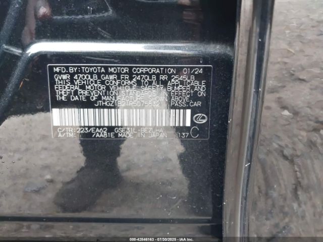 2024 LEXUS IS 350 JTHGZ1B21R5075832 Photo 8