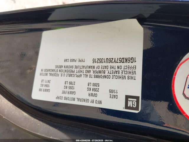 2006 CADILLAC DTS 1G6KD57Y26U135216 Photo 8