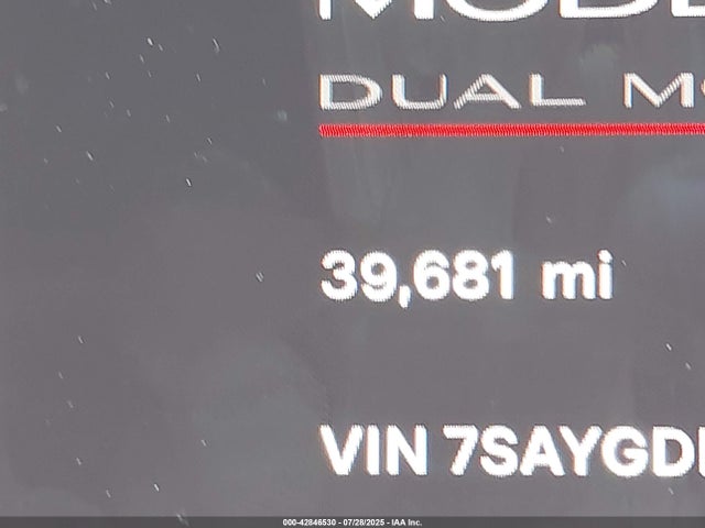 7SAYGDEF8NF391851 Tesla Model Y