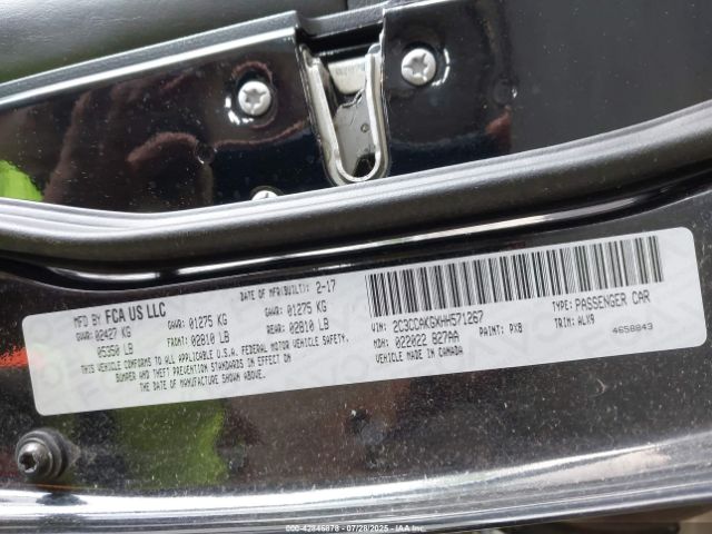 2017 CHRYSLER 300 2C3CCAKGXHH571267 Photo 8