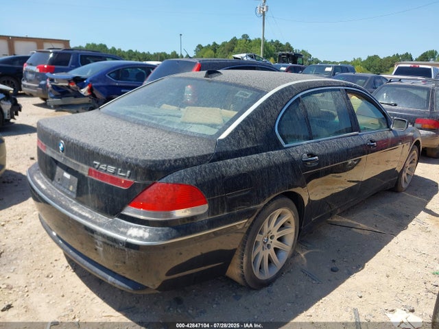 Продажа на аукционе авто 2005 Bmw 745li, vin: WBAGN63525DS60777, номер лота: 42847104