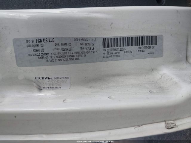 2016 FIAT 500 3C3CFFBR6GT122289 Photo 8