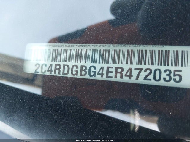 2C4RDGBG4ER472035 Dodge 2014