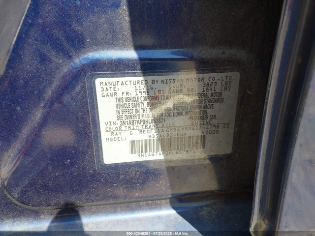 Nissan 2017 2017 3N1AB7AP0HL657871 Image 9