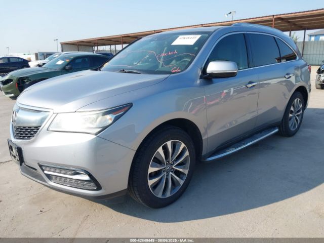 2016 ACURA MDX 5FRYD3H40GB007170 Photo 1