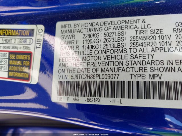 2023 ACURA RDX 5J8TC2H86PL009077 Photo 8