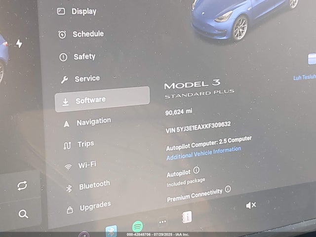 2019 TESLA MODEL 3 5YJ3E1EAXKF309632 Photo 6