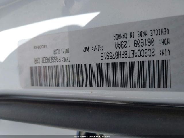 2015 CHRYSLER 300C 2C3CCAET8FH875915 Photo 8